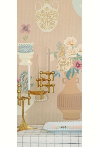 Image de Floral Daiquiri XL Veil Merino Brown - 903-04